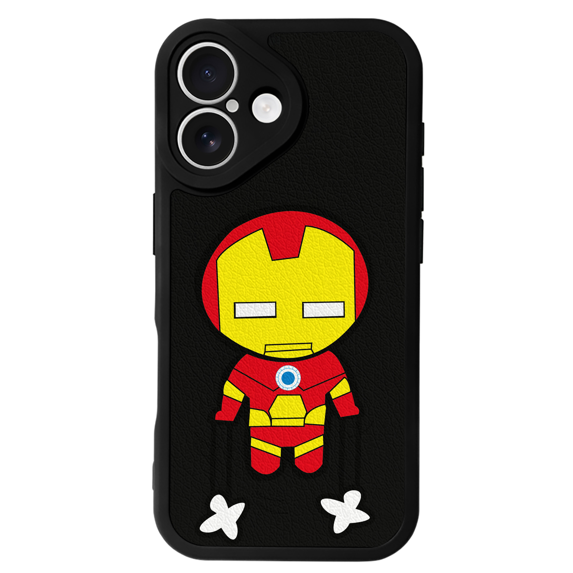 （画像用） アベンジャーズ The Avengers 【iPhone 16シリーズ対応】シリコンスマホケース（レザー調） 材質：シリコン